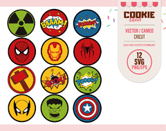 Avengers icons Desing - SVG files