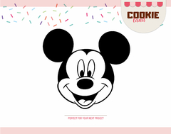Mickey and Minnie heads vintage Characters - SVG files on internet