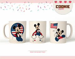 Mickey Mouse Patriotic Day - Disney 4 th july SVG files - Lollipop