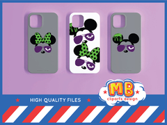 Mickey & Minnie faces Halloween III designs SVG files - buy online