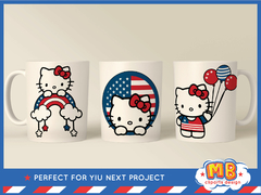 Hello kitty 4 th july SVG files on internet
