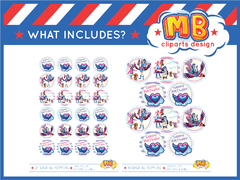 TOTS Party Toppers printable jpg Digital on internet