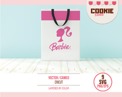 Barbie silhouette & logos - SVG files - buy online