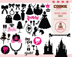 Barbie Princess - SVG files
