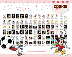 Mickey & Friends Sports disney Png Clipart Digital - buy online
