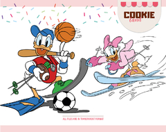 Mickey & Friends Sports disney Png Clipart Digital - online store