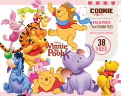 Winnie pooh disney Png Clipart Digital