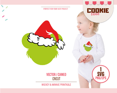 Mickey Christmas grinch designs SVG files - buy online
