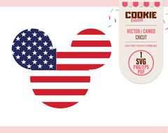 Mickey and minnie - Patriotic Day - Disney 4 th july SVG files - buy online