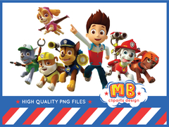 Paw Patrol Png Clipart Digital - buy online