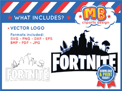 Fortnite logotype - SVG files