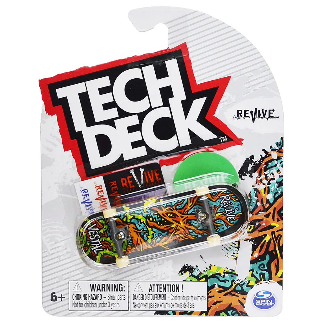 Skate De Dedo Tech Deck Revive Dragon - Multicores - Home