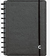 Caderno inteligente clapper black liso grande