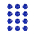 Imãs Enfeite de Geladeira e Painel Botão Azul Escuro - 24 Unidades na internet
