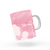 Kit Presente dia das Mães Caneca personalizada Flores Rosa + Porta retrato 10x15