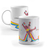 Caneca Orgulho LGBTQIA+ "Bandeira Panssexual" - Personalizada