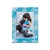 Porta retrato de Madeira 10x15 Infantil Frozen Azul