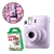 kit camera instax mini 12 lilás com filme