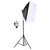 Softbox 50x70 p/ 5 Lâmpadas Bivolt + Tripé