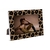 Porta retrato de Madeira 10x15 Animal Print - Onça bege e preto - comprar online