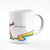 Caneca Orgulho LGBTQIA+ "Bandeira Panssexual" - Personalizada