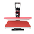 Kit Prensa Térmica 40x60 Base de Impressão Vermelha 110v + Camiseta para Sublimação - loja online
