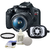 Câmera Canon T7 + Filtro UV + Hand Grip + Kit de Limpeza - Combo 3