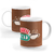 Caneca Friends "Central Perk" Marrom