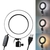 Ring Light Portátil Iluminador Led 16cm 3500k 5500k + Mini Tripé - LED80K2 - TUDOPRAFOTO | Equipamentos fotográficos