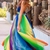 Vestidos Coloridos para Ensaios Fotográficos de Gestantes - comprar online