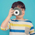 Câmera Digital Infantil Colorida para Foto e Vídeo com Display