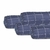 Kit Berço 14 peças - Grid Azul 100% algodão na internet