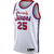 Regata NBA Philadelpha 76ers Branca - Classic Edition