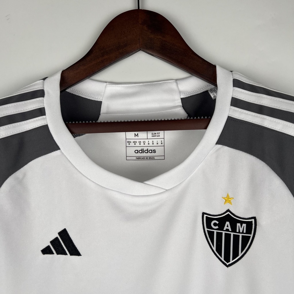Camisa Feminina Oficial Atlético Mineiro - Jogo 2 (Branca) - MRV&CO  Collection