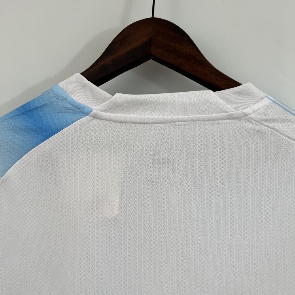 Camisa Olympique de Marseille Edição 30 anos UCL Jogador - Branca e