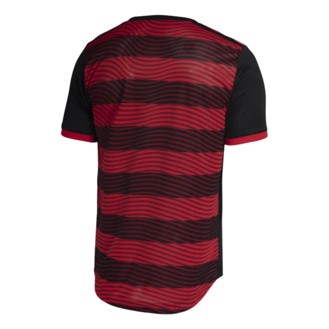 Camisa Pré-Jogo Flamengo 2022 2023 Feminina Modelo Torcedor Fan Preta