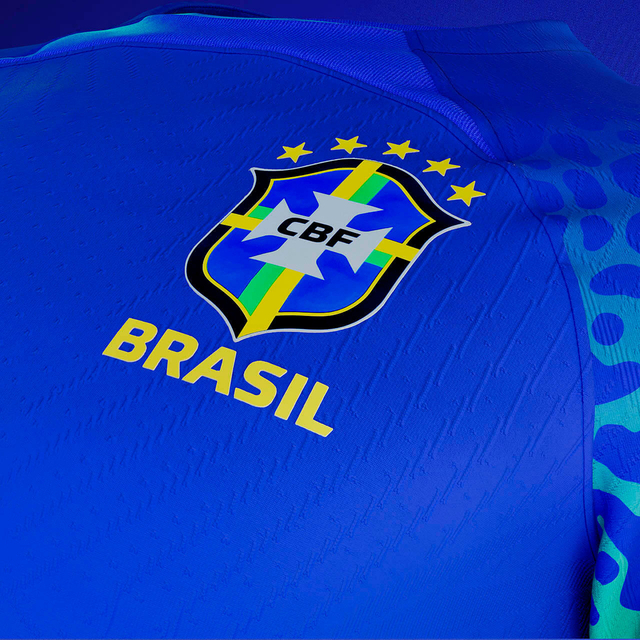 Camisa Brasil II 2022/2023 Torcedor Masculina - Azul