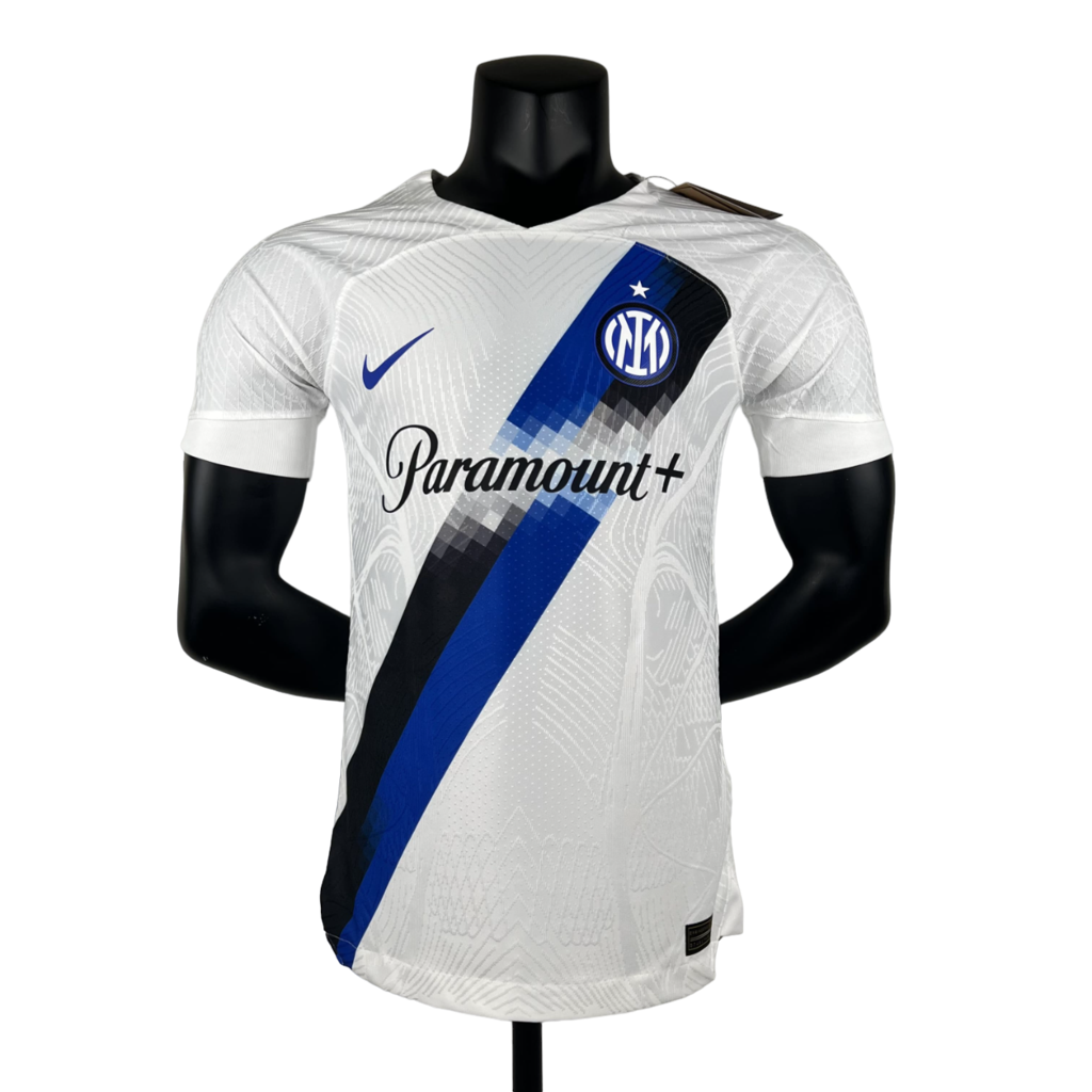 Camisa Inter de Milão Reserva 2023/2024 Jogador Masculina - Branca