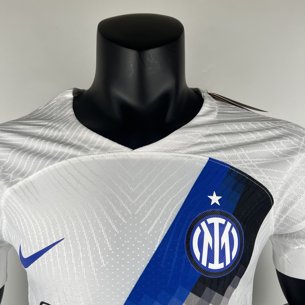 Camisa Inter de Milão Reserva 2023/2024 Jogador Masculina - Branca