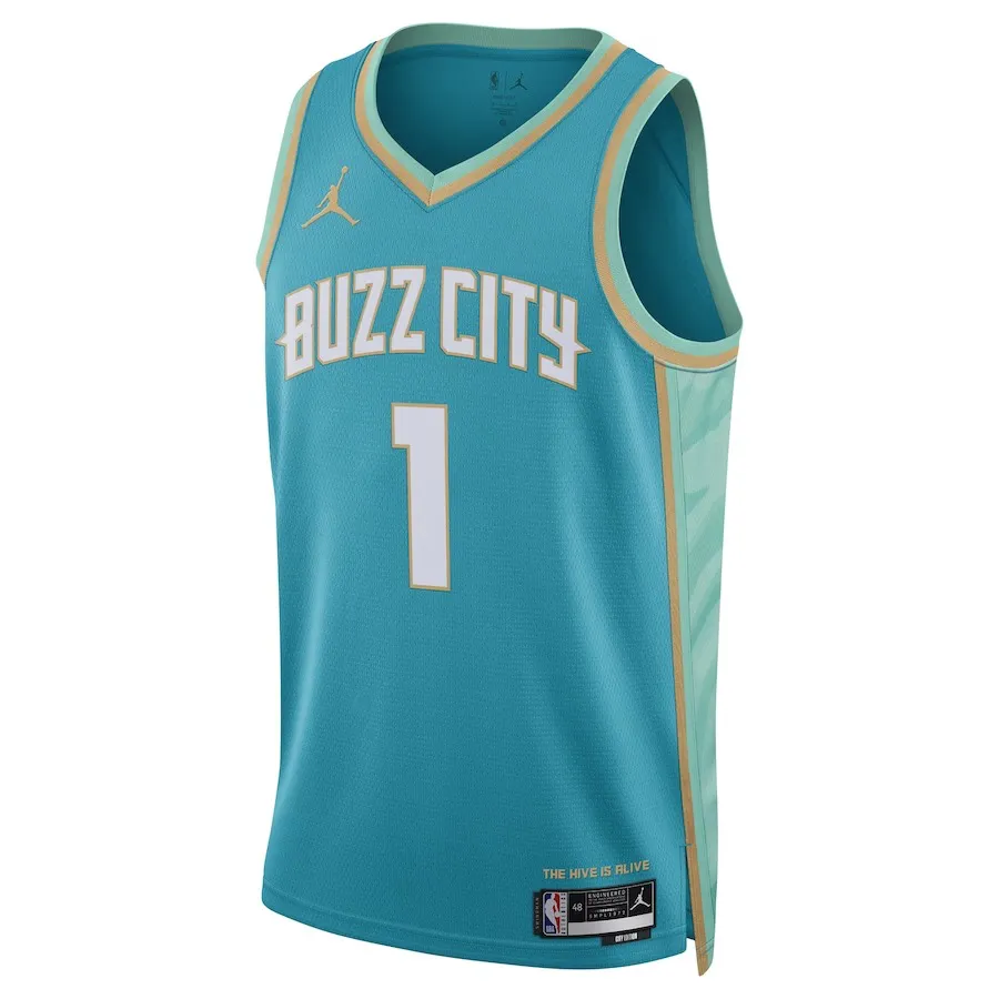 Regata NBA Charlotte Hornets 23 24 Swingman City Edition