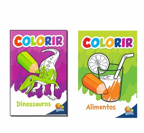 Livro - Meus 111 Desenhos para Colorir: Dinossauros - Livros de