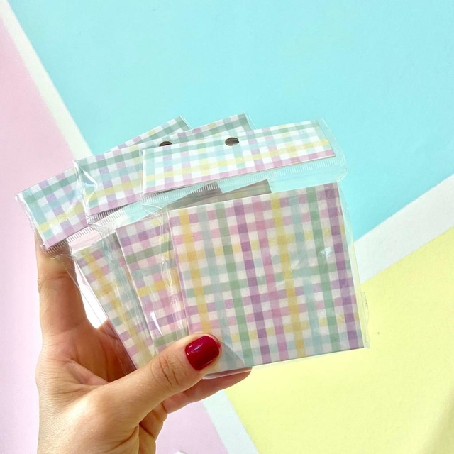 Bloco Post It Quadriculado 80fls Diva´s Papelaria