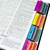 Abas Adesivas Para Bíblia Marcador Índice Arco Íris Pacote Com 4 - comprar online