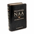 Bíblia de Estudo NAA Capa Luxo Preta Média - 48580