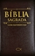 Bíblia Sagrada Com Referências - Luxo Marrom - Sbu