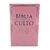 Bíblia Do Culto Clássica Letra Gigante Com Harpa Rosa