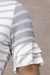 Vestido Midi Visco Crepe Listrado - Ref. 2404 - loja online