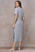 Vestido Midi Visco Crepe - Ref. 2414 - comprar online
