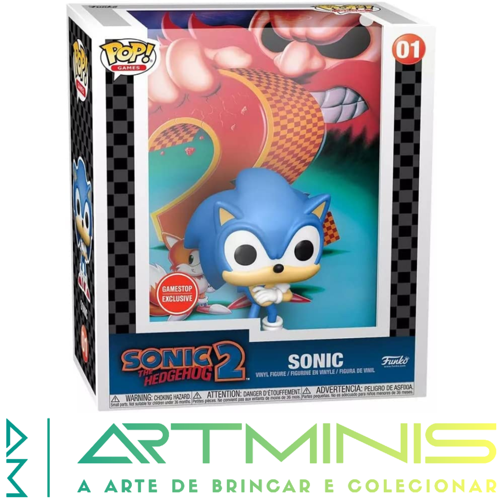 Sonic - Sonic X - Arte em Miniaturas