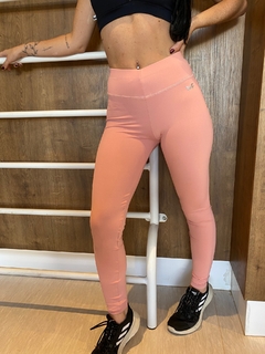 Calça Legging Basic - Rosa - Abuse - Moda Fitness